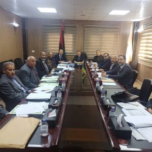 اجتماع عمداء كليات الصيدلة بالجامعات الليبية .