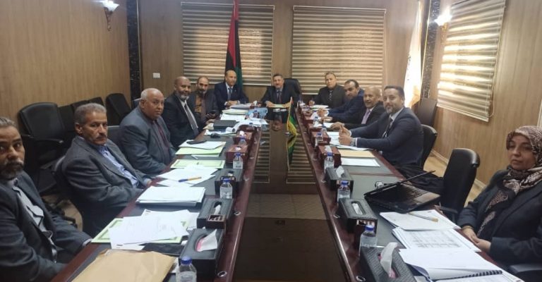 اجتماع عمداء كليات الصيدلة بالجامعات الليبية .