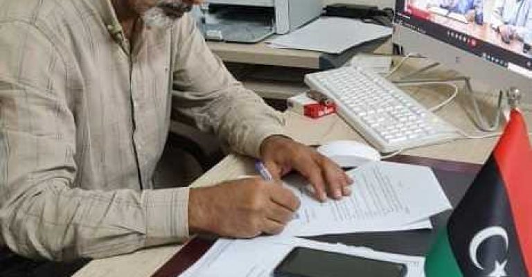 توقيع اتفاقية تعاون مشترك بين جامعة سبها وجامعة عمر المختار.