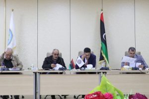 اجتماع لجنة شؤون أعضاء هيئة التدريس بجامعة عمر المختار.